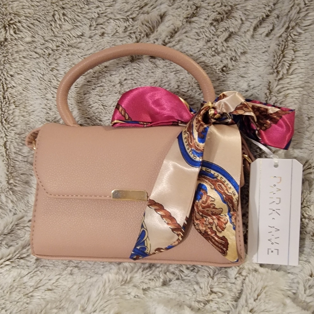 Park Ave NWT mauve/pale pink mini bag.